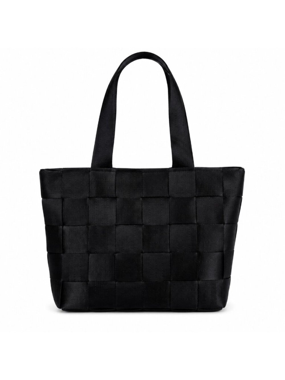 Harveys Seatbeltbag Black Woven Crossbody Shoulder Bag Adjustable Strap - Picture 3 of 10